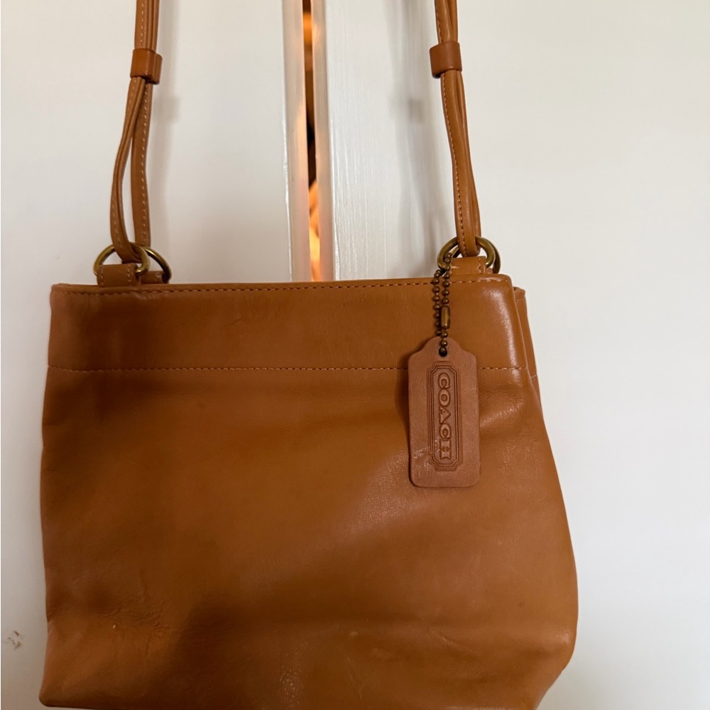 Coach Brown Leather Shoulder Bag